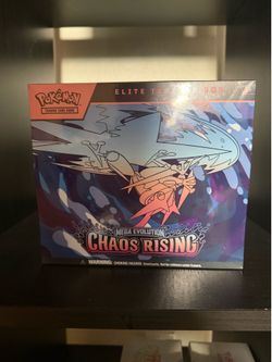 Chaos Rising ETB pokemon