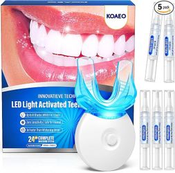 10"x7" Red Light Therapy Mat for Body $28 Teeth Whitening Kit $20