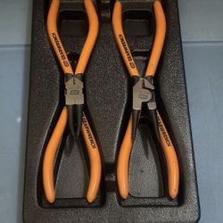 4Pc 7" GearWrench tools Fixed Tip Snap Ring Plier Set