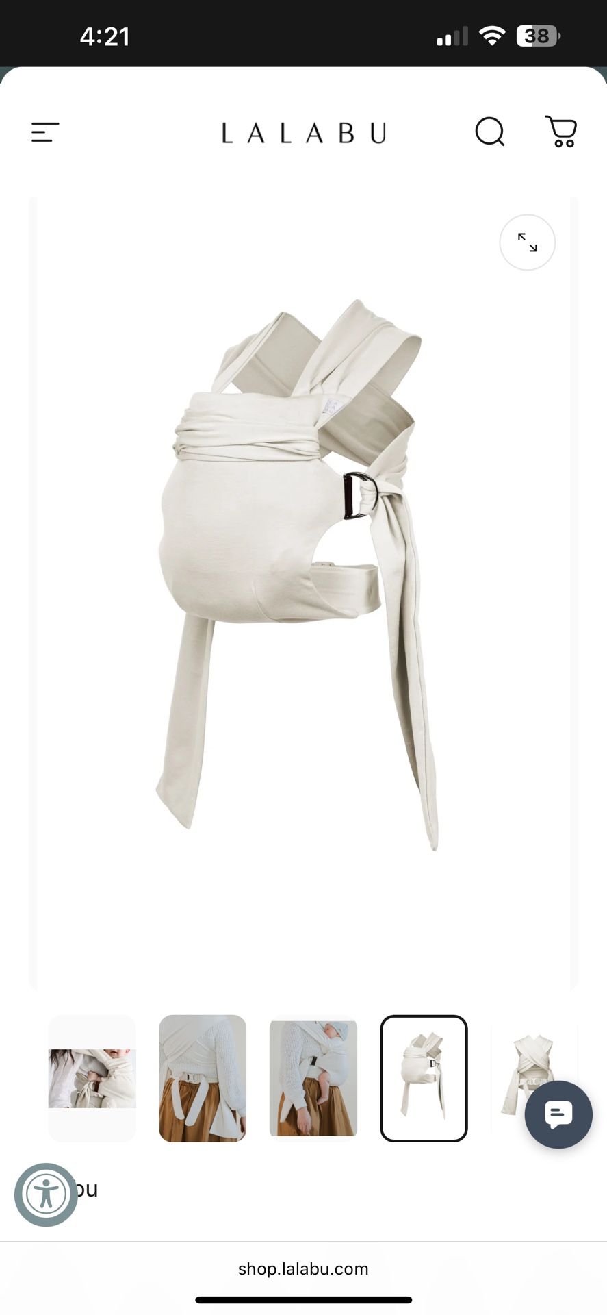 Lalabu Simple Wrap Baby Carrier