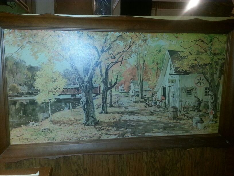 G. Cherepov (memory lane) painting.