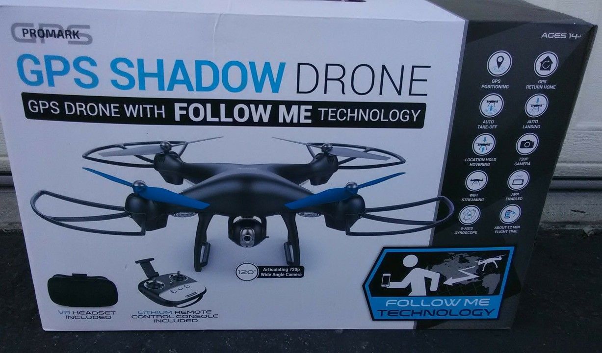 GPS shadow drone with follow me technology promark p70