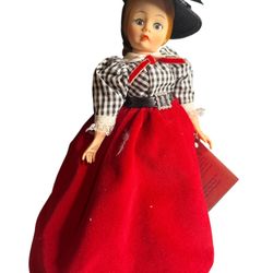 9”  Madame Alexander doll needs to be RESTRUNG pores Gibson. T-73