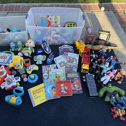Toddler And Boys Toys/Books
