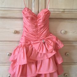 Vintage 80’s Taffeta Prom Dress - $60 firm. 