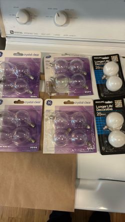 48 - 2” Globe Lightbulbs
