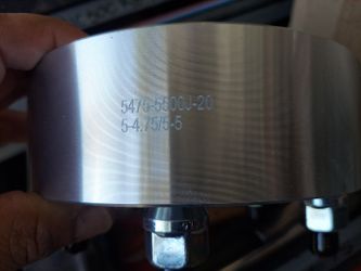 Wheel Adapters 5 Lug 4.75 To 5 Lug 5 Spacers 5x4.75/5x5 2" CHEVY HOMESTEAD FL 