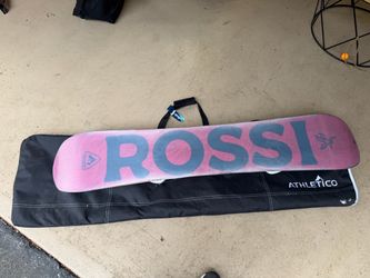 Rossignol Snowboard 157cm + Union Bindings + Case