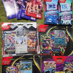 Pokemon and One Piece cards