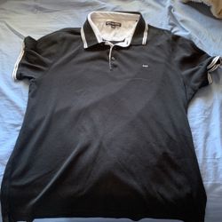 Michael Kors Black Polo Shirt