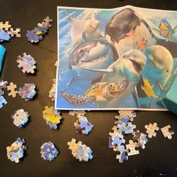 Sea Life Animal Puzzle- 300 Psc