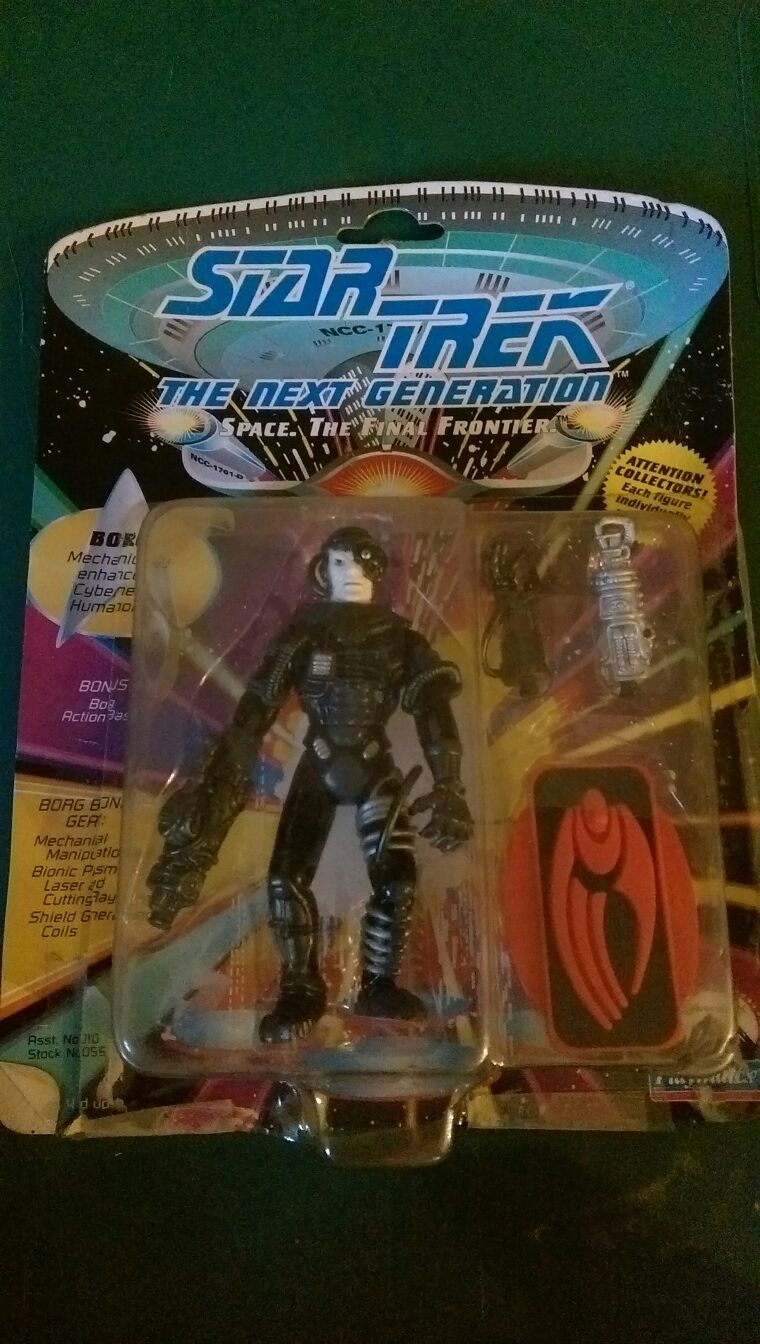 Star Trek action figure. Borg