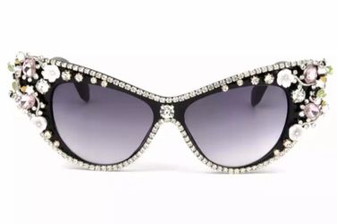 Rhinestone black shades