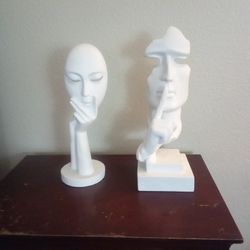 Decorative Face Statues 