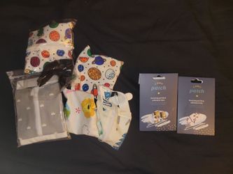 Baby NG tape and pouches