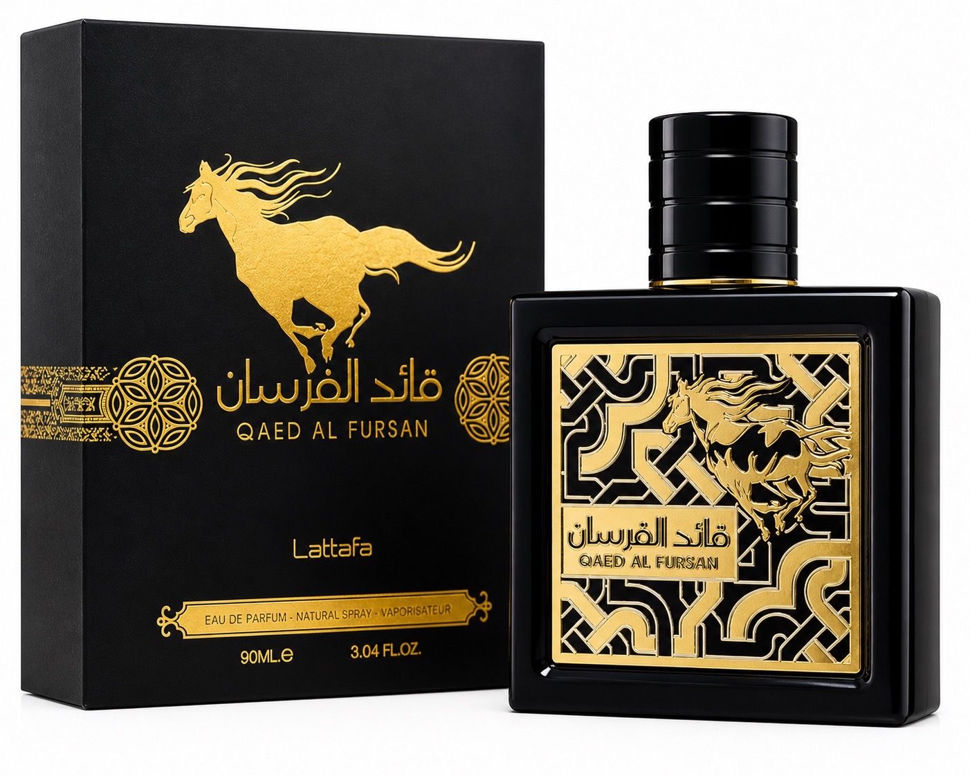 Lattafa Qaed Al Fursan 90ML EDP Pineapple Smoky Woody Fragrance