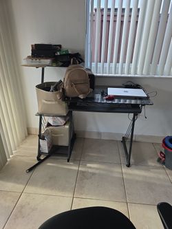 Glass Desk