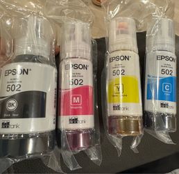 Epson 502 EcoTank ink bottles