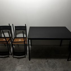 Table And Chairs