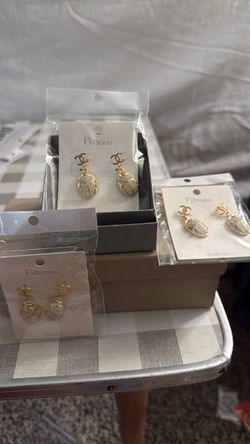 Gold Earrings