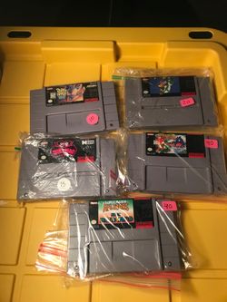 Super Nintendo games