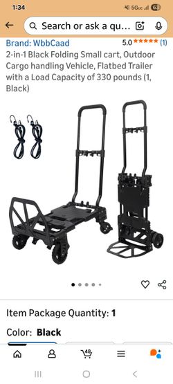 2 In 1 Folding Cart
