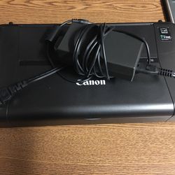 Canon Pixma IP110 Wireless Mobile Printer With Airprint And Cloud Compatible Printer Like New Condition Power Cable & Full Ink Catridge Included $100