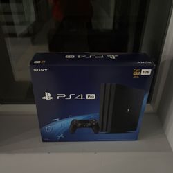 PS4 Pro Factory Sealed 
