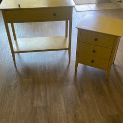 Small Table And Night Stand
