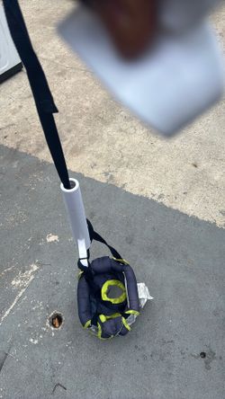 A baby bouncer