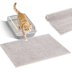Cat Litter Mat For Litter Box 36”x30”
