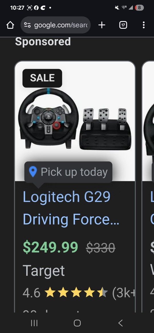 Ps5 Steering Wheel