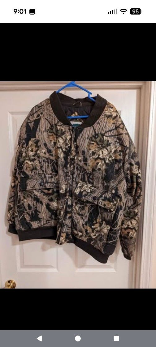 Camouflage jacket, pants & hoodie