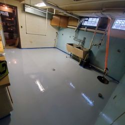 Epoxy Coating And Polishing Floor 