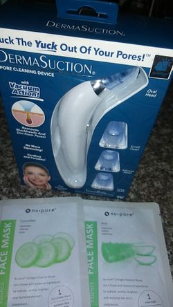 Derma suction pore cleaner