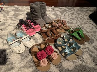 Girls 8C shoes and sandals