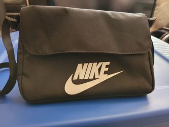 Nike Futura Cross Body Bag • Small item Pouch • Black Color With Logo