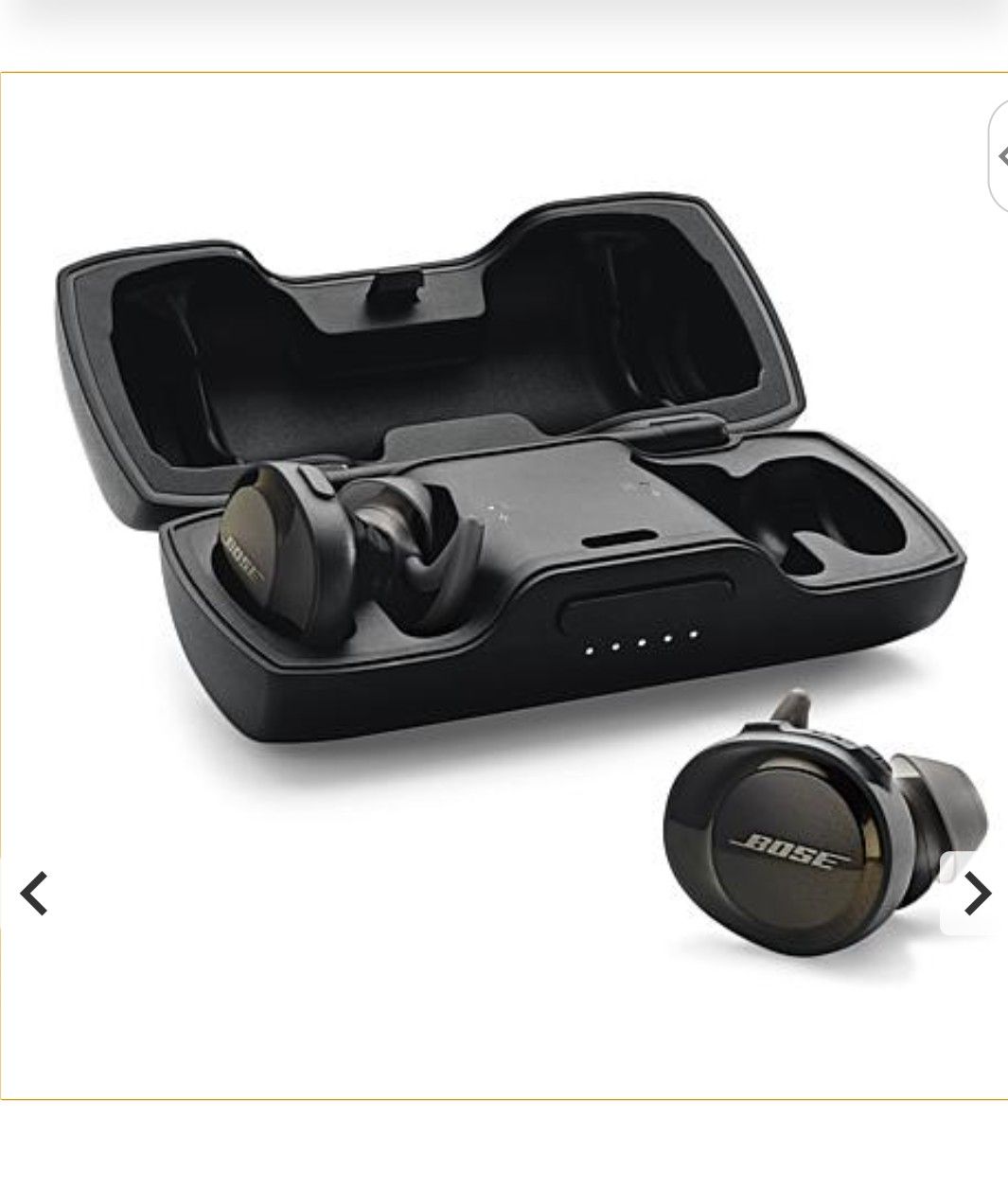 Bose truly wireless earbuds like new