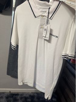 Coach white Polo Shirt