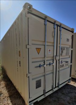 NEW 20ft Beige One Trip Shipping Containers For Sale