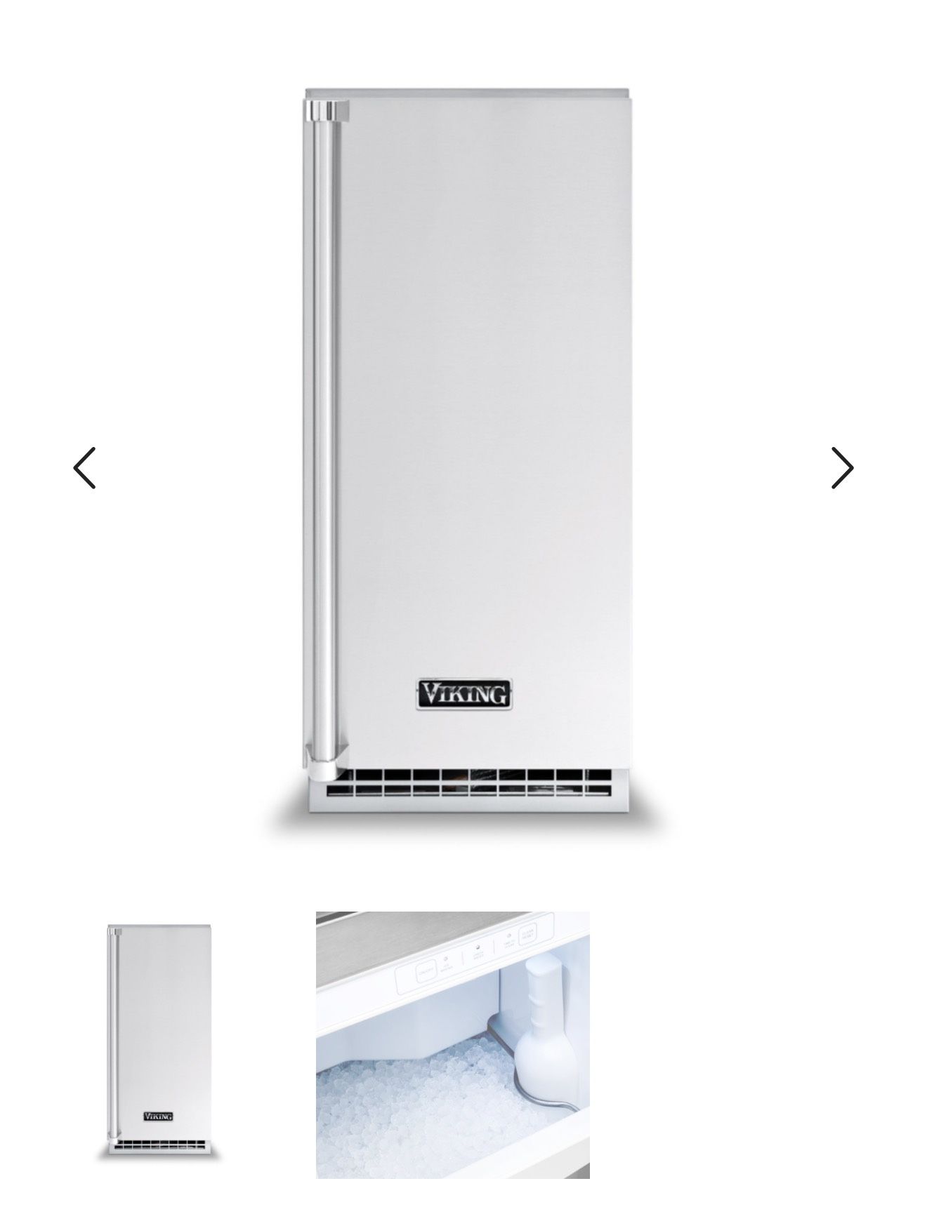 π₯ Viking Nugget Ice Machine 15β β NEW π₯ π² My price: $1,999 Condition: New / Open Box (perfect condition) βοΈ Delivery Available βοΈ Installation Avai