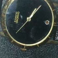 Watch Diamond Quartz ,genuine Diamond