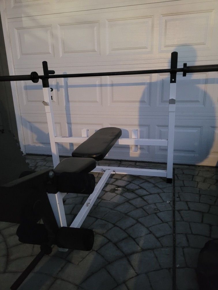 bench press n weights