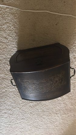 Eastern style wooden chest