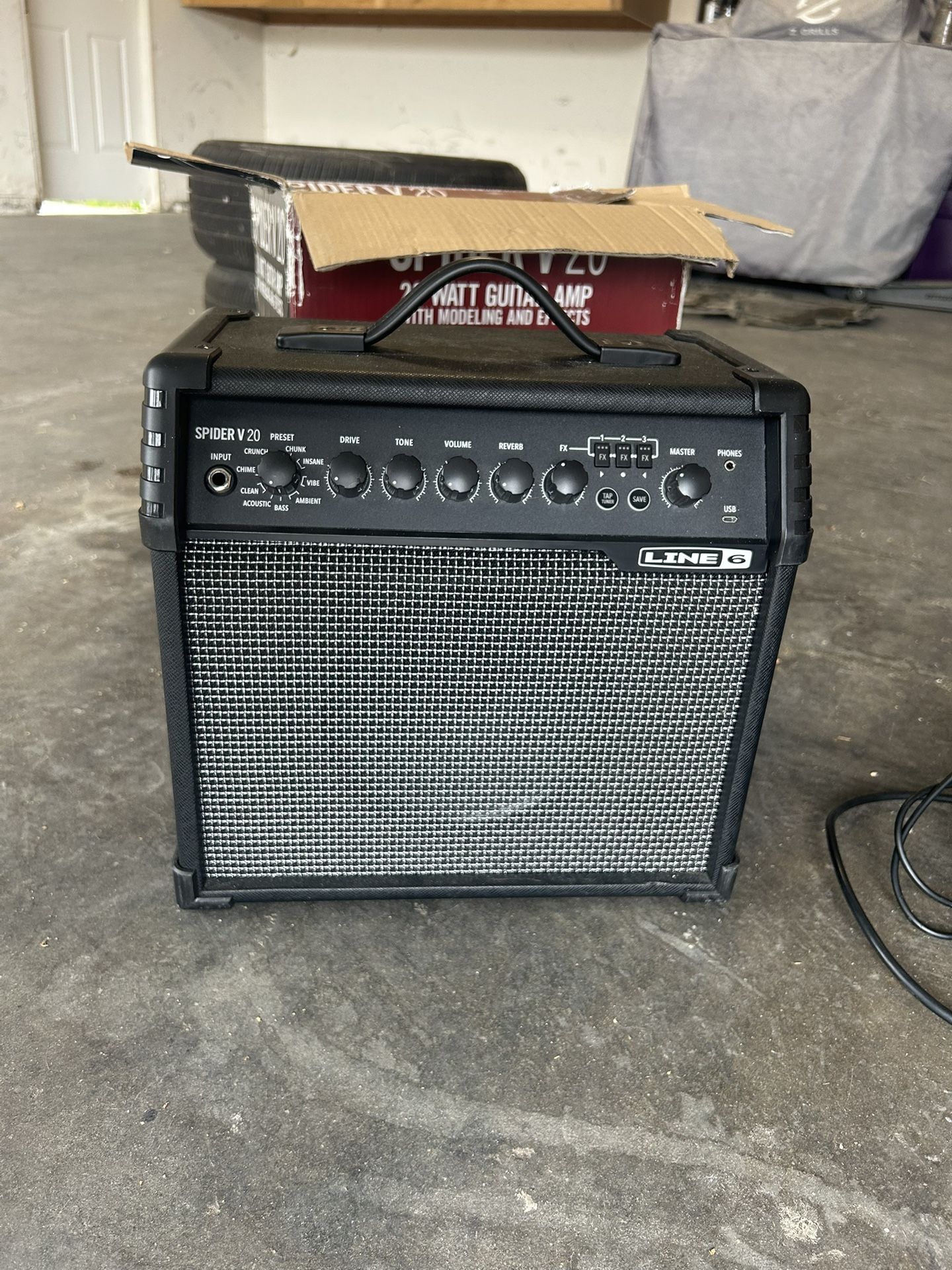 amp spider v20