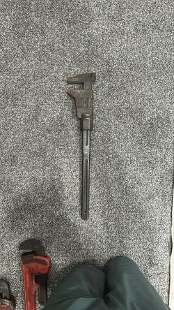 Vintage Bemis & Call Pipe Wrench- Springfield Mass USA 