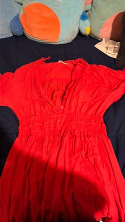 Red dress