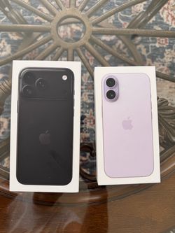 Brand New - iPhone 18 Pro Max + iPhone 17