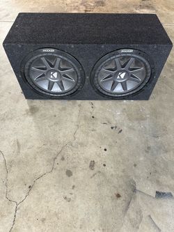 Dual Kicker Subwoofers in Ported Box