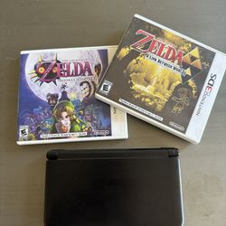 NINTENDO 3DS XL w/ 4 Games Included!